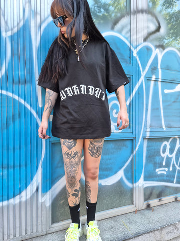 Stomach Tattoo Spellout Tee