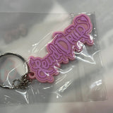 Logo Rubber Keychain