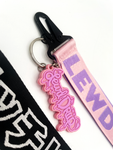 Lewd Driip Logo Strap Keychain